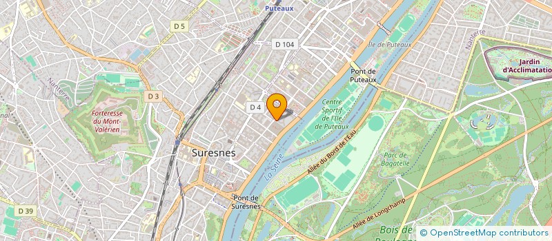 localisation de l'entreprise MONSIEUR ALEXANDRE FLEURY à SURESNES