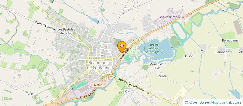 localisation de l'entreprise MONSIEUR ALEXANDRE FLEURY à BEAUMONT-DE-LOMAGNE