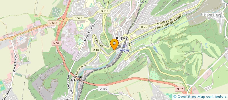localisation de l'entreprise MONSIEUR ALEXANDRE FONDEUR à LONGWY