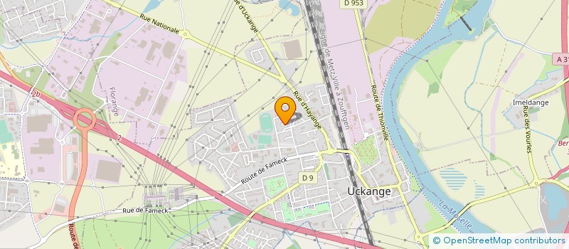 localisation de l'entreprise MONSIEUR ALEXANDRE FONTAINE  UCKANGE