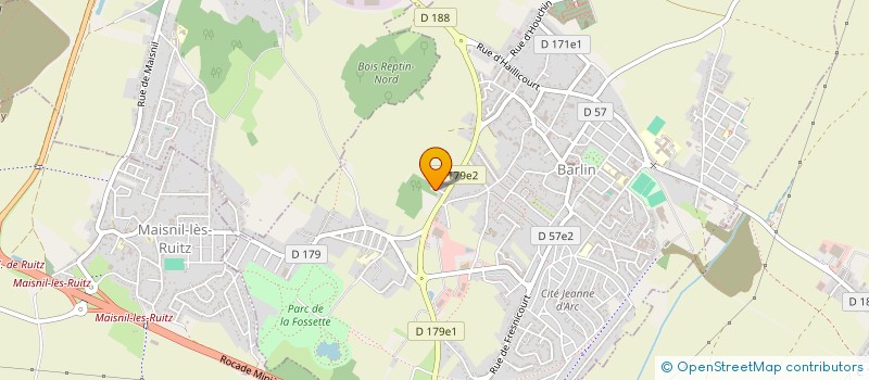 localisation de l'entreprise MONSIEUR ALEXANDRE FORGEZ  MAISNIL-LES-RUITZ