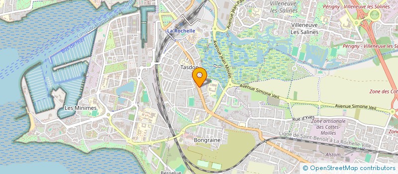 localisation de l'entreprise MONSIEUR ALEXANDRE FORME  LA ROCHELLE