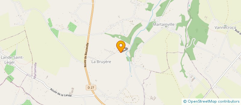 localisation de l'entreprise MONSIEUR ALEXANDRE FOUCAULT  MANNEVILLE-LA-RAOULT