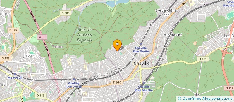 localisation de l'entreprise MONSIEUR ALEXANDRE FOUCHER à CHAVILLE