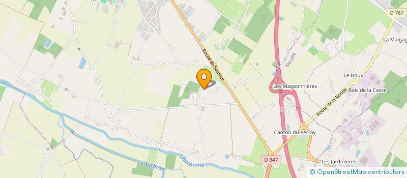 localisation de l'entreprise MONSIEUR ALEXANDRE FOUCHER  VIVY