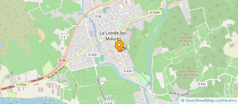 localisation de l'entreprise MONSIEUR ALEXANDRE FOUGEROLLE à LA LONDE-LES-MAURES