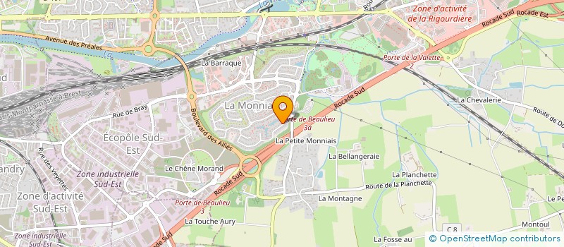 localisation de l'entreprise MONSIEUR ALEXANDRE FOUILHOUX  CESSON-SEVIGNE