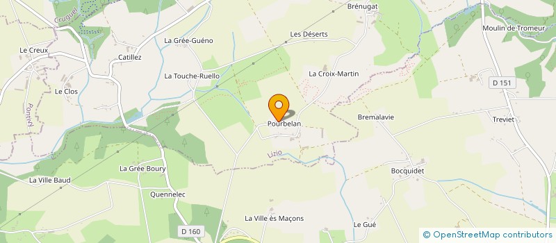 localisation de l'entreprise MONSIEUR ALEXANDRE FOUREL  LIZIO