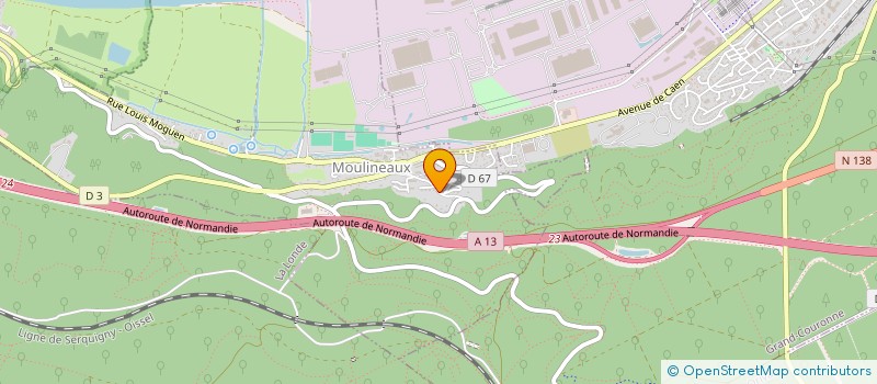 localisation de l'entreprise MONSIEUR ALEXANDRE FOURMANOIR  MOULINEAUX