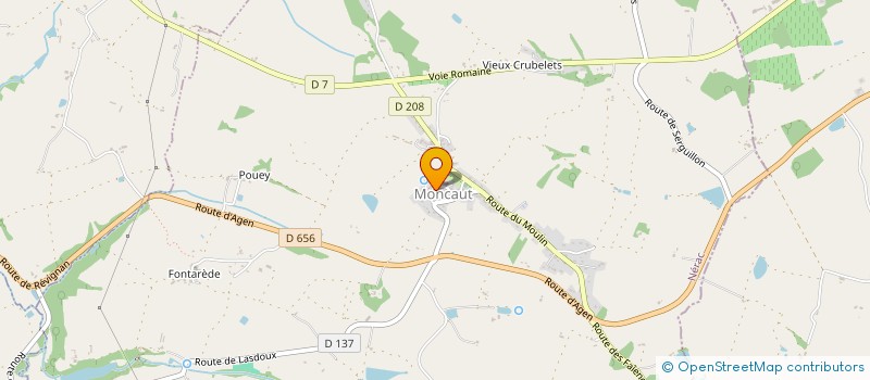 localisation de l'entreprise MONSIEUR ALEXANDRE FOURNIER  SERIGNAC-SUR-GARONNE