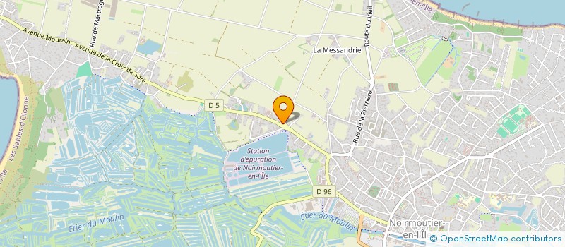 localisation de l'entreprise MONSIEUR ALEXANDRE FRADET  NOIRMOUTIER-EN-L'ILE