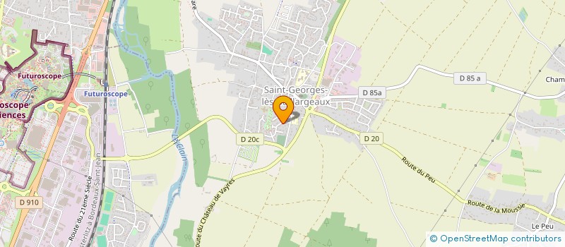 localisation de l'entreprise MONSIEUR ALEXANDRE FRADIN  SAINT-GEORGES-LES-BAILLARGEAUX