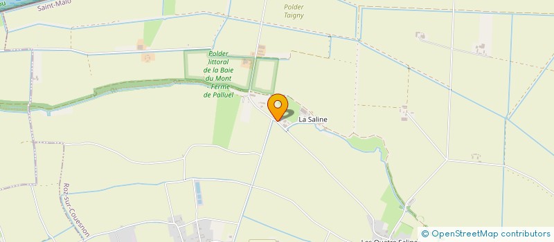 localisation de l'entreprise MONSIEUR ALEXANDRE FRAIN  ROZ-SUR-COUESNON