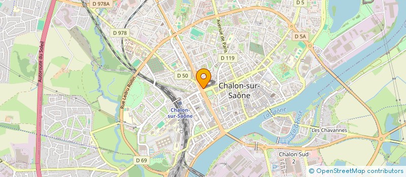 localisation de l'entreprise MONSIEUR ALEXANDRE FRANCOIS  CHALON-SUR-SAONE