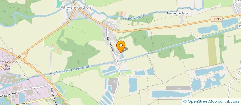 localisation de l'entreprise MONSIEUR ALEXANDRE FRATTINI  VITRY-EN-PERTHOIS