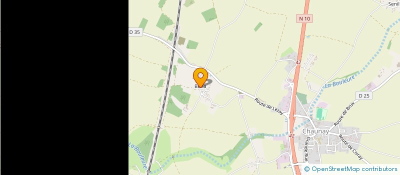 localisation de l'entreprise MONSIEUR ALEXANDRE FRAUDEAU  CHAUNAY