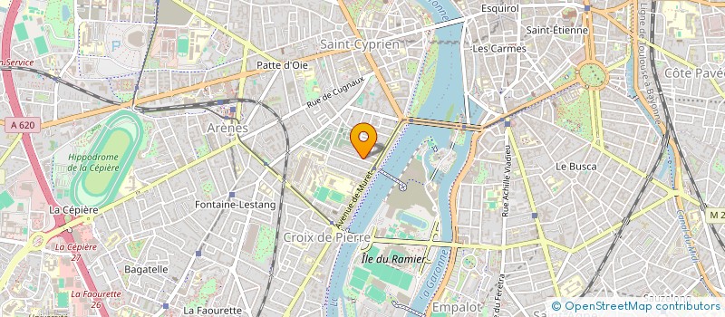 localisation de l'entreprise MONSIEUR ALEXANDRE FREDE à TOULOUSE