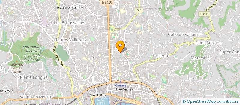 localisation de l'entreprise MONSIEUR ALEXANDRE FREGA  CANNES