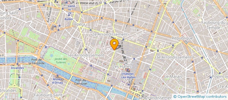 localisation de l'entreprise MONSIEUR ALEXANDRE FRERET  PARIS