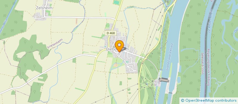 localisation de l'entreprise MONSIEUR ALEXANDRE FRERING  DIEBOLSHEIM