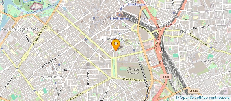 localisation de l'entreprise MONSIEUR ALEXANDRE FREVILLE à LILLE
