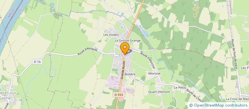 localisation de l'entreprise MONSIEUR ALEXANDRE FREYER  BOZ