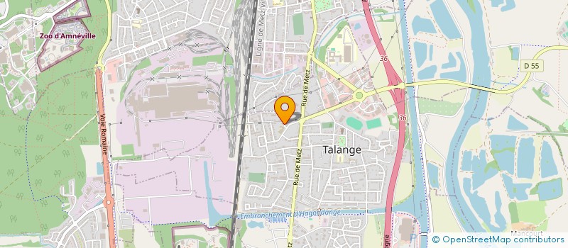 localisation de l'entreprise MONSIEUR ALEXANDRE FRICK  TALANGE