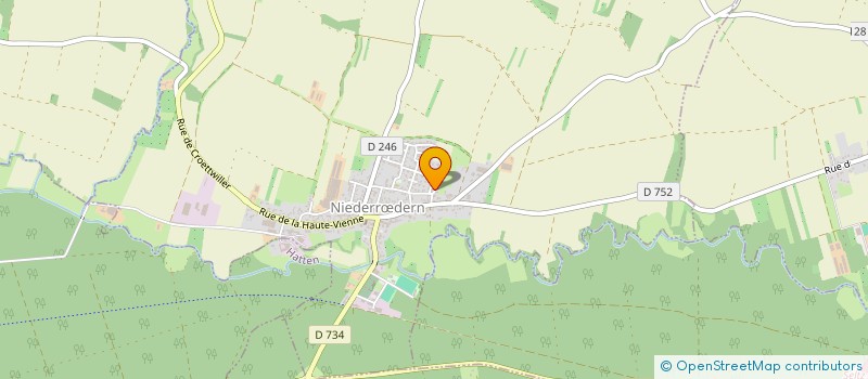 localisation de l'entreprise MONSIEUR ALEXANDRE FRITZ  TRIMBACH