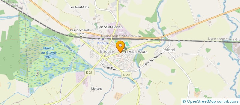 localisation de l'entreprise MONSIEUR ALEXANDRE FROGER à BRIOUZE