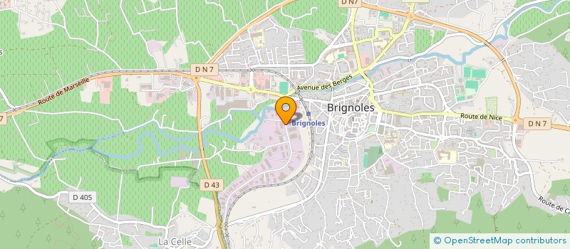 localisation de l'entreprise MONSIEUR ALEXANDRE FROMHERZ à BRIGNOLES