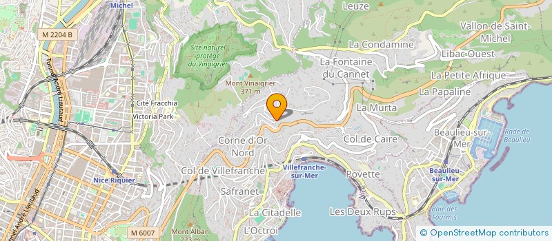 localisation de l'entreprise MONSIEUR ALEXANDRE FRONTONI  VENCE