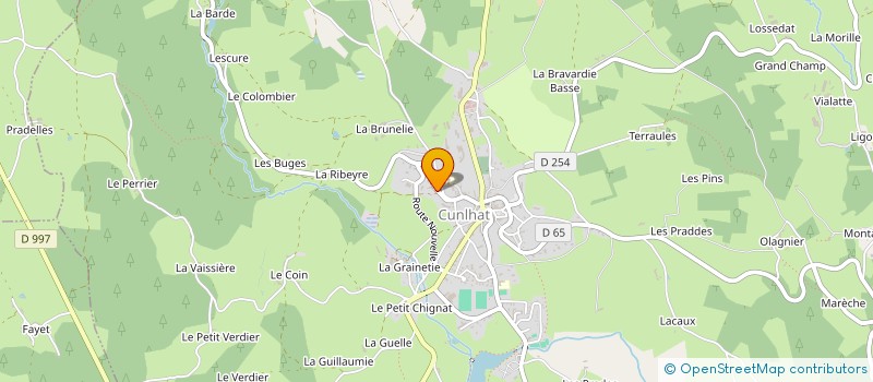 localisation de l'entreprise MONSIEUR ALEXANDRE FRYDMAN  CUNLHAT