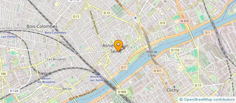 localisation de l'entreprise MONSIEUR ALEXANDRE FUILLA-WEISHAUPT  ASNIERES-SUR-SEINE