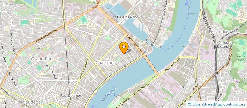 localisation de l'entreprise MONSIEUR ALEXANDRE GABA  BORDEAUX