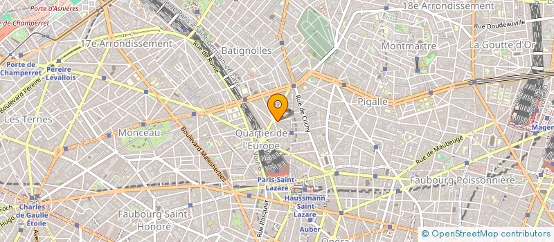 localisation de l'entreprise MONSIEUR ALEXANDRE GABARD  PARIS