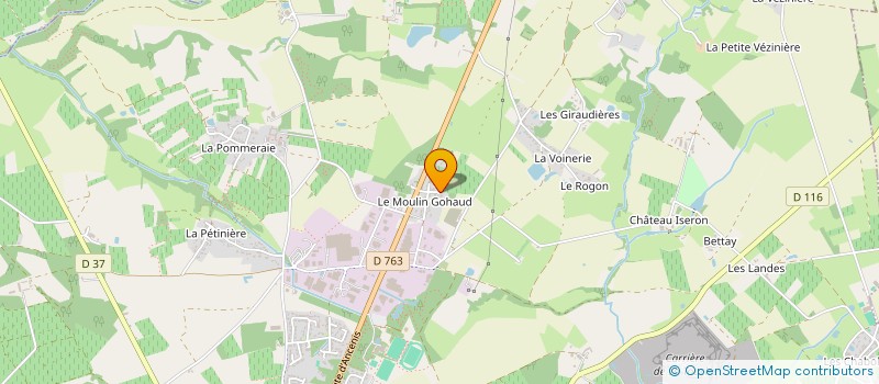 localisation de l'entreprise MONSIEUR ALEXANDRE GABORIT  VALLET