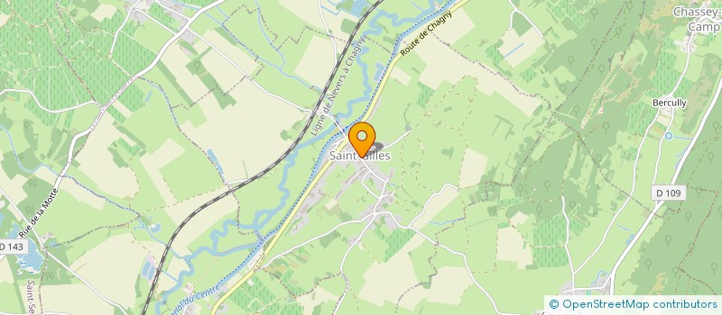 localisation de l'entreprise MONSIEUR ALEXANDRE GAGNIERE  CHATENOY-LE-ROYAL