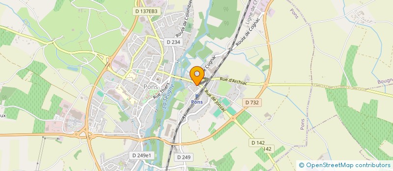 localisation de l'entreprise MONSIEUR ALEXANDRE GALA  PONS