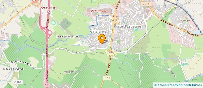 localisation de l'entreprise MONSIEUR ALEXANDRE GALIAY  PERPIGNAN