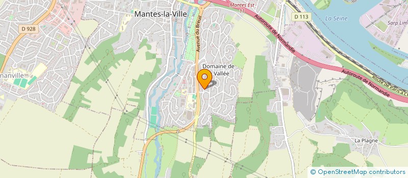 localisation de l'entreprise MONSIEUR ALEXANDRE GALLOIS  MANTES-LA-VILLE