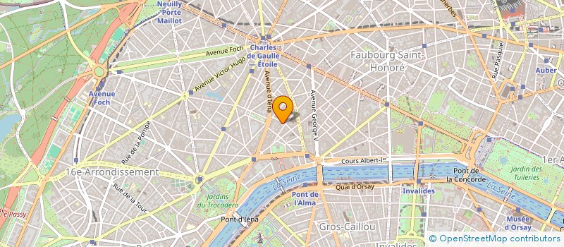 localisation de l'entreprise MONSIEUR ALEXANDRE GALLOULA  PARIS