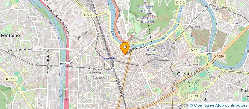 localisation de l'entreprise MONSIEUR ALEXANDRE GALY  GRENOBLE