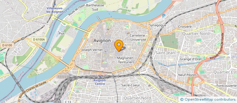 localisation de l'entreprise MONSIEUR ALEXANDRE GAMBLIN  AVIGNON