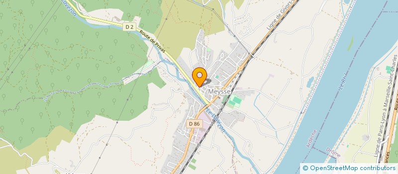 localisation de l'entreprise MONSIEUR ALEXANDRE GANNIER  MEYSSE