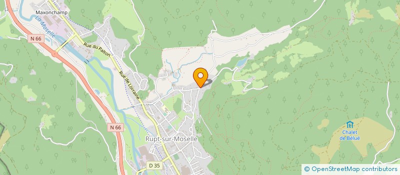 localisation de l'entreprise MONSIEUR ALEXANDRE GARAT  RUPT-SUR-MOSELLE