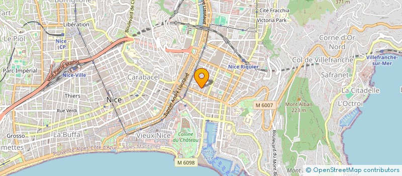 localisation de l'entreprise MONSIEUR ALEXANDRE GARCIA à NICE