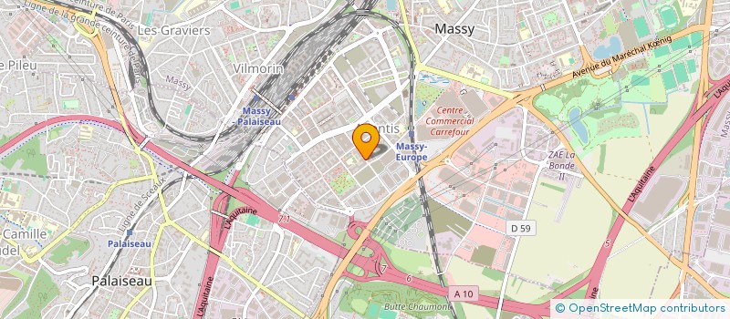 localisation de l'entreprise MONSIEUR ALEXANDRE GARCIA à MASSY