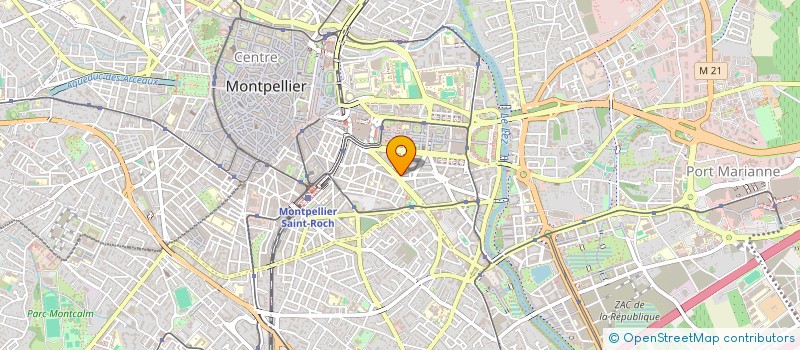 localisation de l'entreprise MONSIEUR ALEXANDRE GARCIA à MONTPELLIER