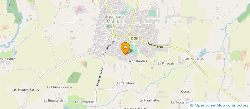 localisation de l'entreprise MONSIEUR ALEXANDRE GAREGNANI  BREAL-SOUS-MONTFORT