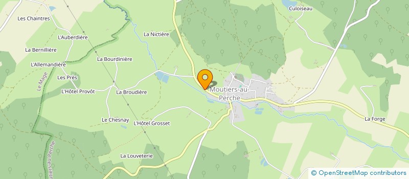 localisation de l'entreprise MONSIEUR ALEXANDRE GARNIER à MOUTIERS-AU-PERCHE
